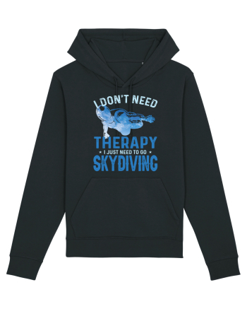 I Don't Need Therapy I Just Need To Go Skydiving Black
