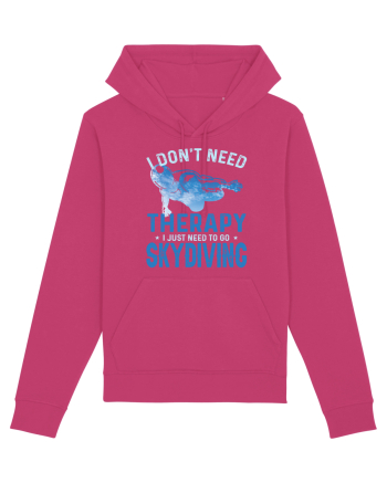 I Don't Need Therapy I Just Need To Go Skydiving Raspberry