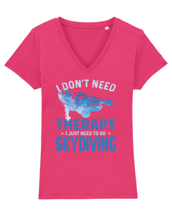 I Don't Need Therapy I Just Need To Go Skydiving Raspberry