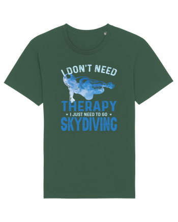 I Don't Need Therapy I Just Need To Go Skydiving Bottle Green