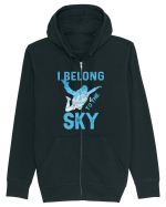 I Belong To The Sky Hanorac cu fermoar Unisex Connector