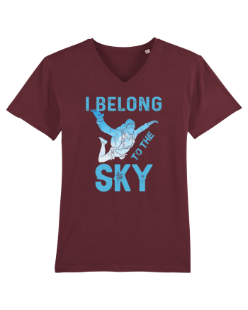 I Belong To The Sky Burgundy