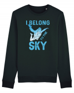 I Belong To The Sky Bluză mânecă lungă Unisex Rise