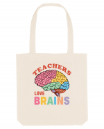 Teachers Love Brains Sacoșă textilă