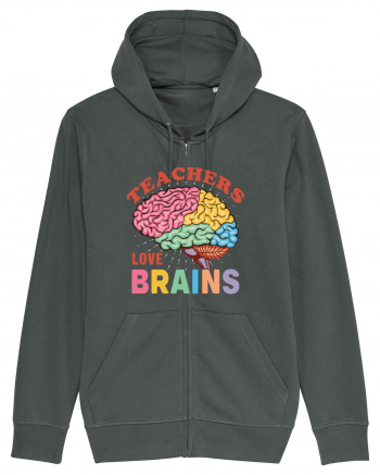 Teachers Love Brains Anthracite