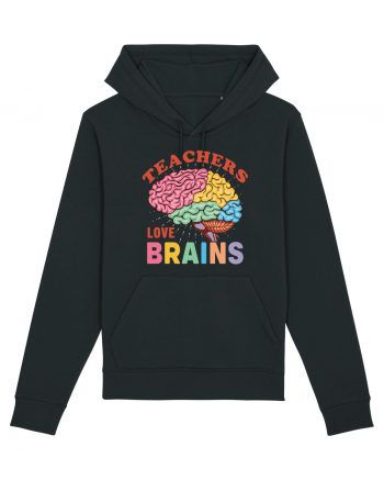 Teachers Love Brains Black