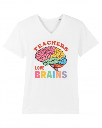 Teachers Love Brains White