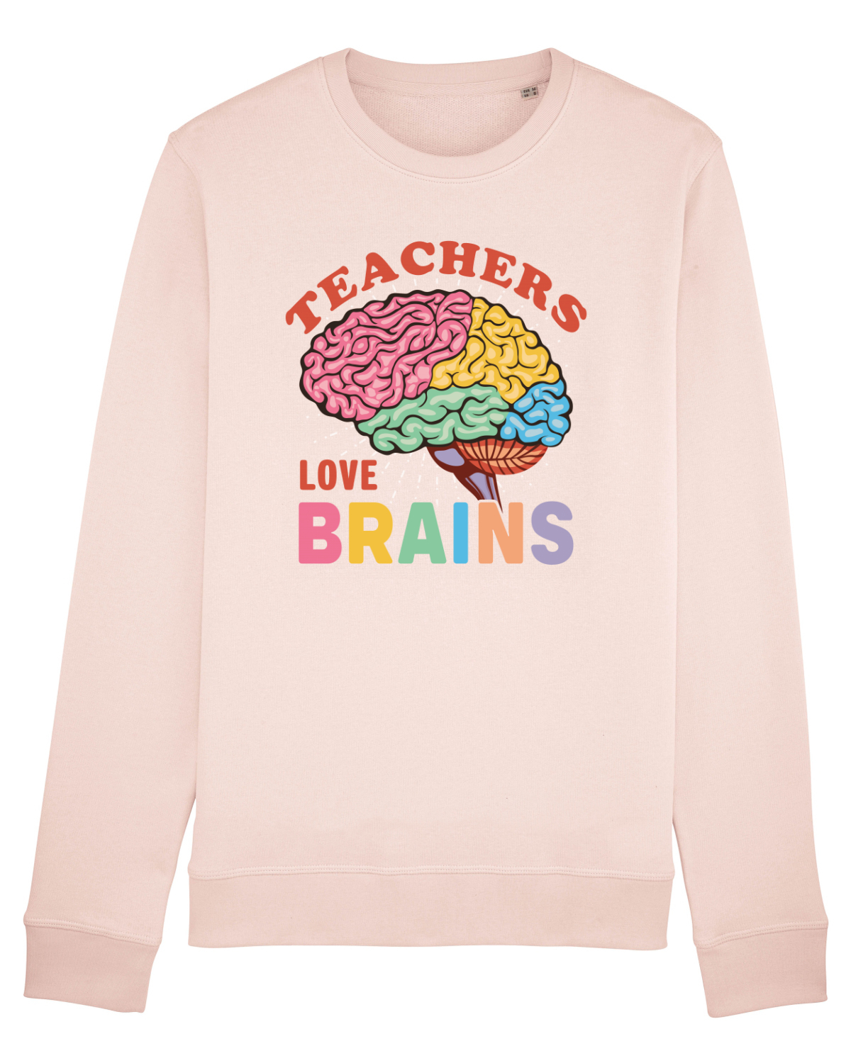Bluză mânecă lungă Unisex Rise Candy Pink