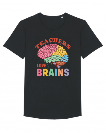 Teachers Love Brains Black