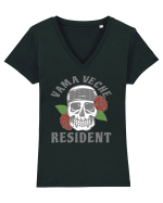 Resident Vama Veche Tricou mânecă scurtă guler V Damă Evoker