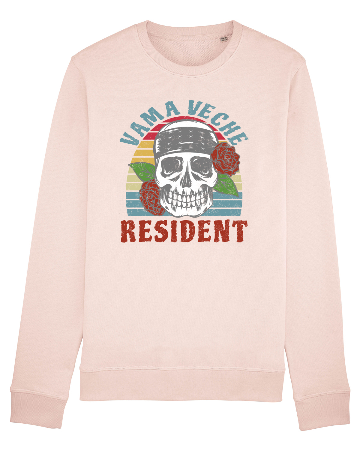 Bluză mânecă lungă Unisex Rise Candy Pink