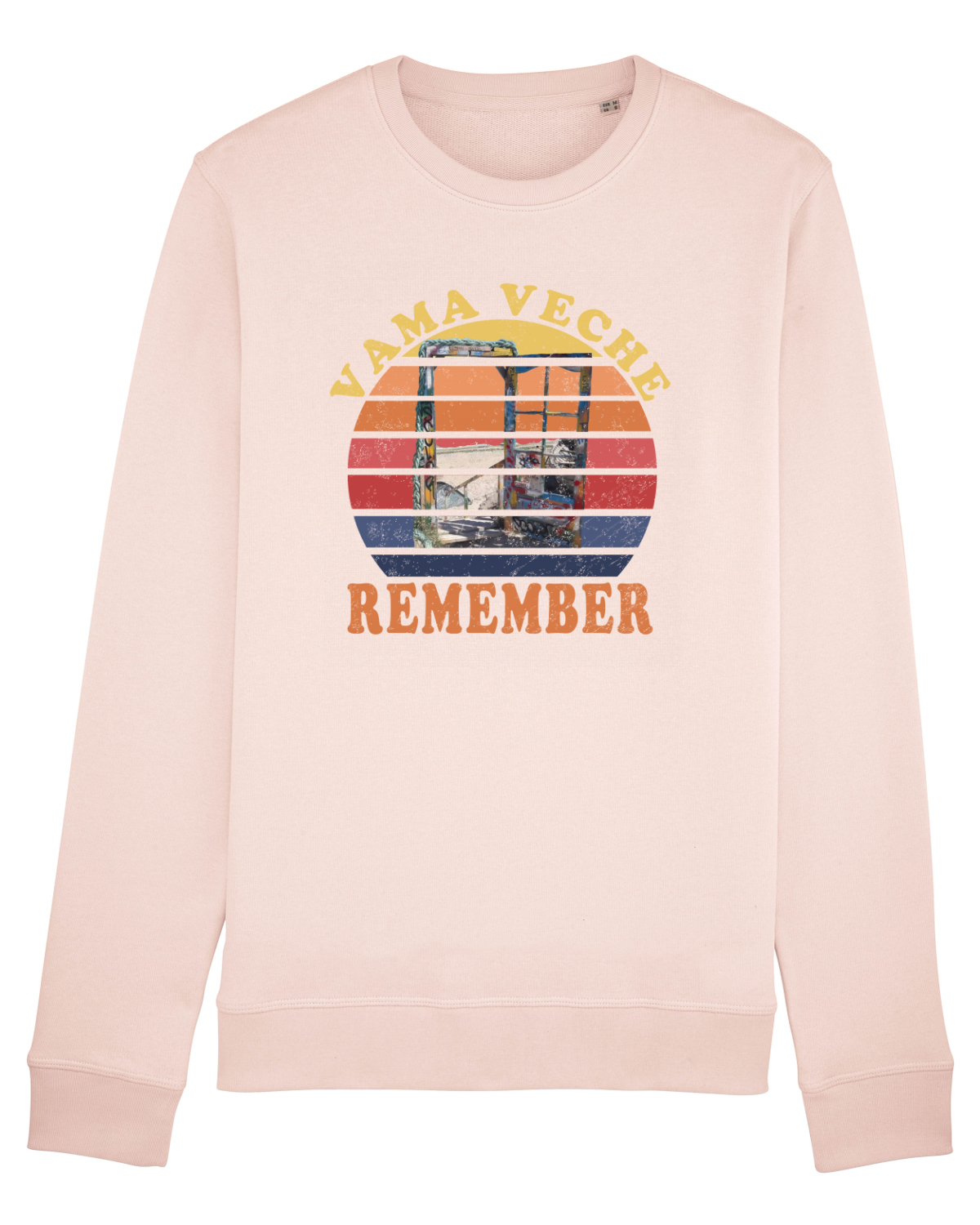 Bluză mânecă lungă Unisex Rise Candy Pink