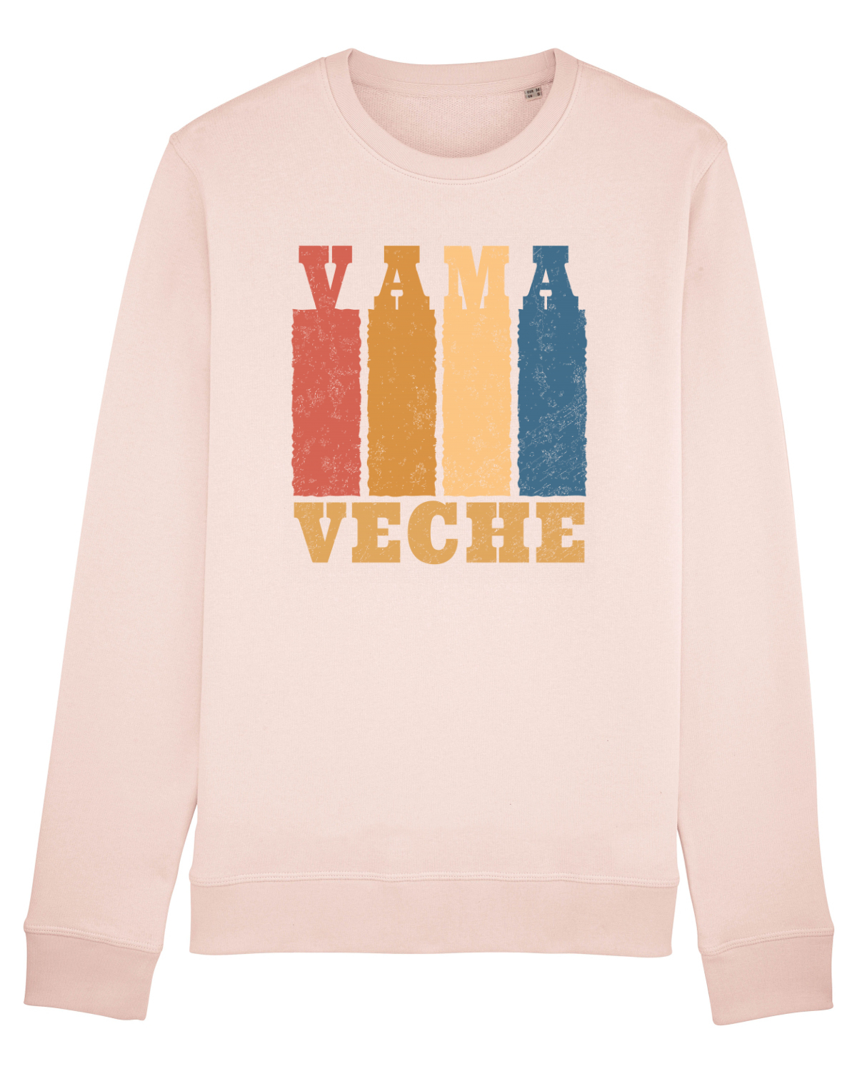 Bluză mânecă lungă Unisex Rise Candy Pink
