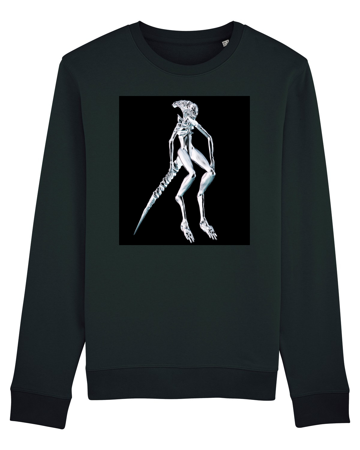 Bluză mânecă lungă Unisex Rise Black