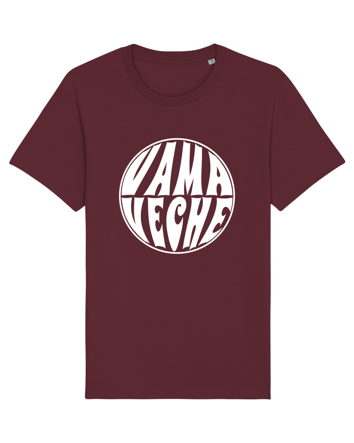 Tricou mânecă scurtă Unisex Rocker Burgundy