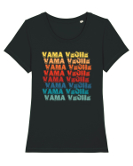 Vama Veche  Tricou mânecă scurtă guler larg fitted Damă Expresser