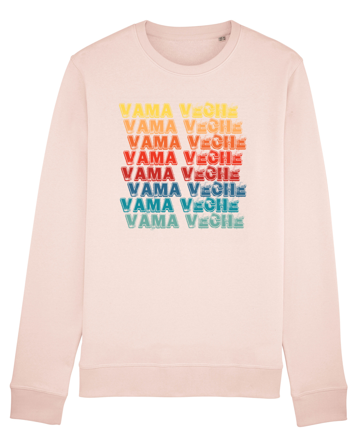 Bluză mânecă lungă Unisex Rise Candy Pink