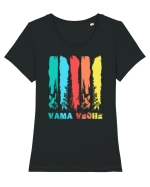 Vama Veche Colors Tricou mânecă scurtă guler larg fitted Damă Expresser