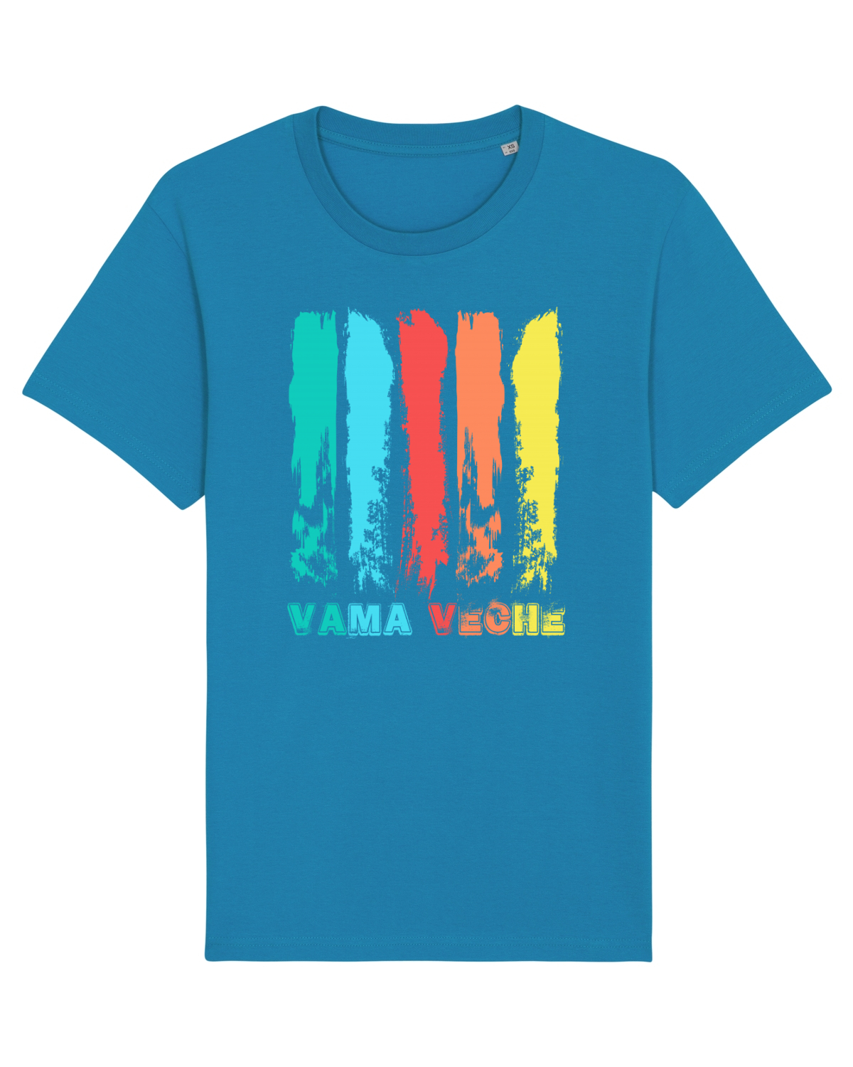 Tricou mânecă scurtă Unisex Rocker Azur
