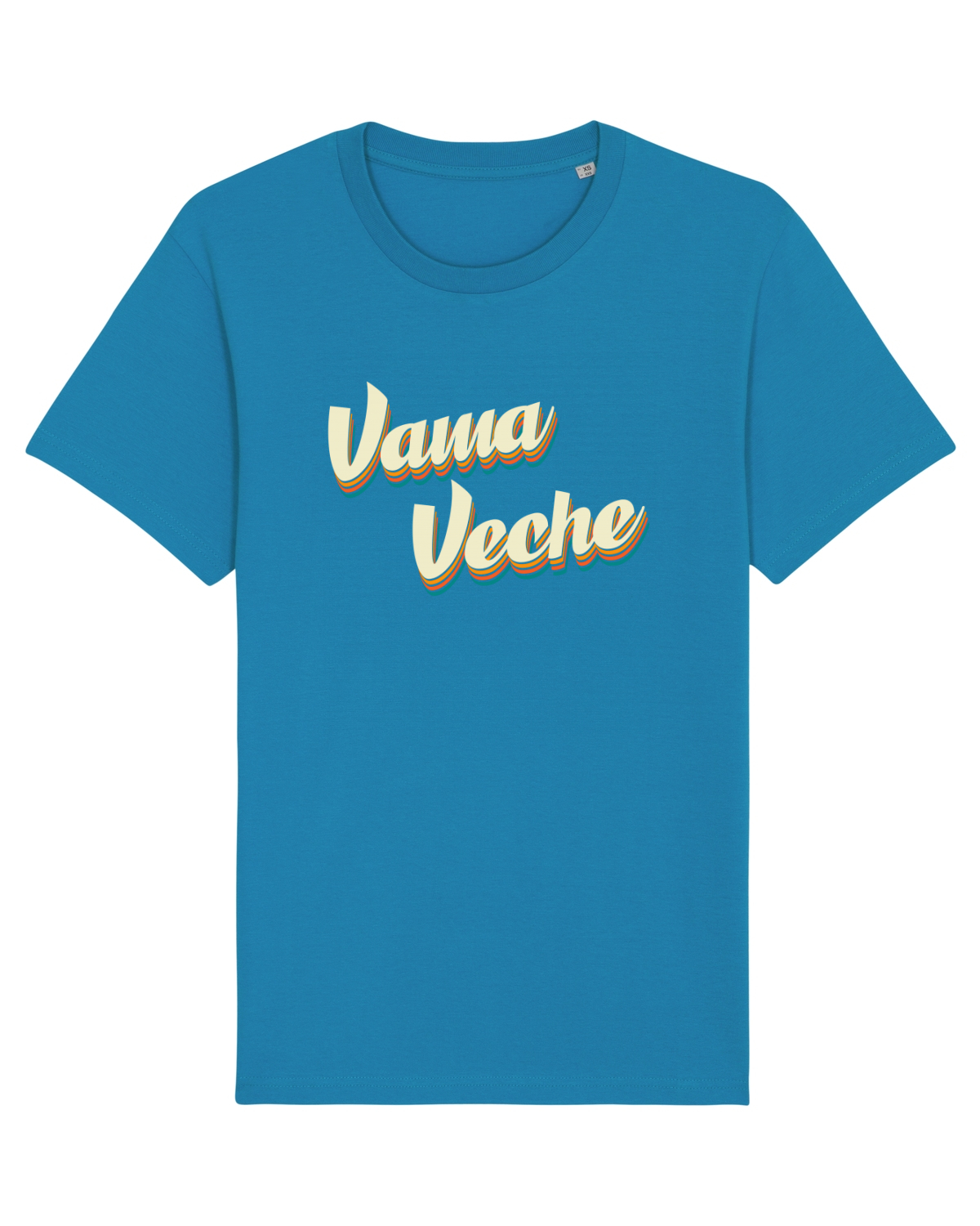 Tricou mânecă scurtă Unisex Rocker Azur