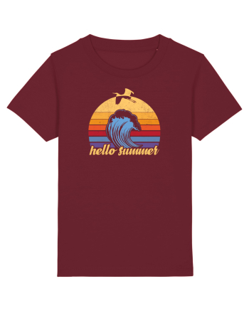 Hello Summer Burgundy
