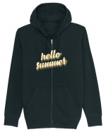 Hello Summer Retro Hanorac cu fermoar Unisex Connector