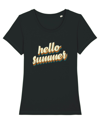 Hello Summer Retro Black