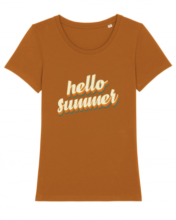 Hello Summer Retro Roasted Orange