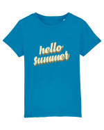 Hello Summer Retro Tricou mânecă scurtă  Copii Mini Creator