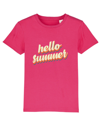 Hello Summer Retro Raspberry