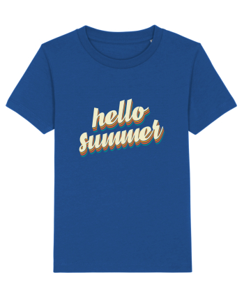 Hello Summer Retro Majorelle Blue