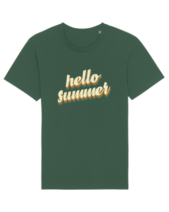 Hello Summer Retro Bottle Green