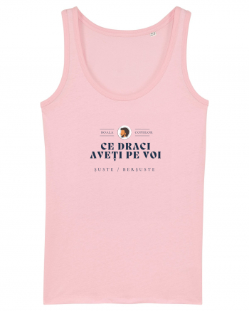 Boala copiilor scris negru :))) Cotton Pink