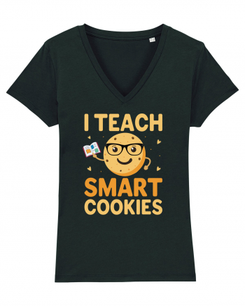 I Teach Smart Cookies Black