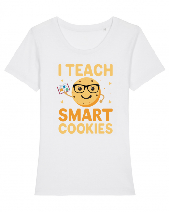 I Teach Smart Cookies White