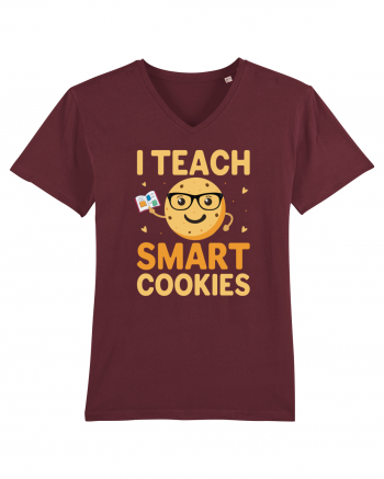 I Teach Smart Cookies Burgundy