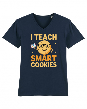 I Teach Smart Cookies French Navy