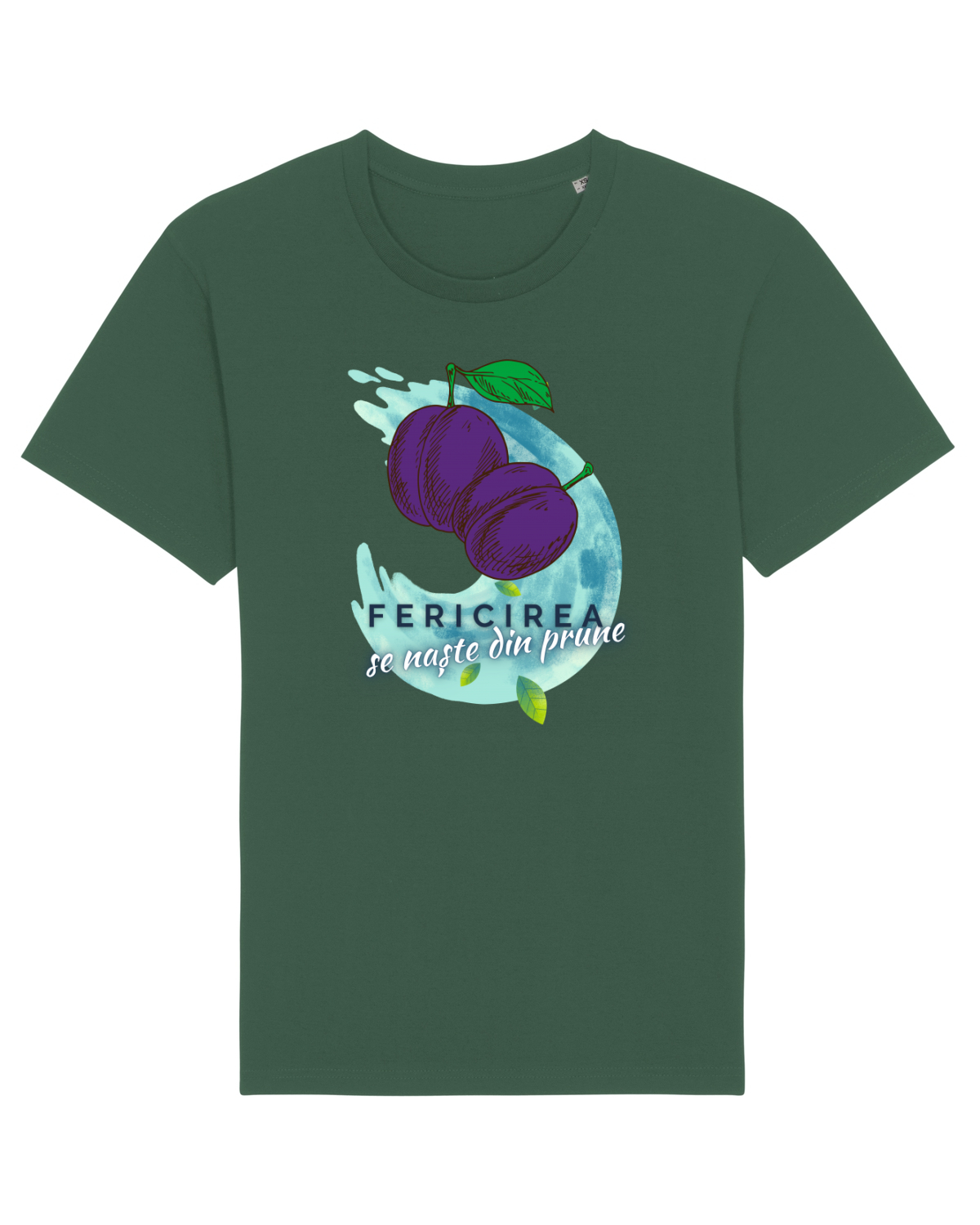Tricou mânecă scurtă Unisex Rocker Bottle Green