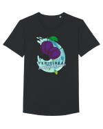 Fericirea se naște din prune Tricou mânecă scurtă guler larg Bărbat Skater
