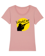 Vânător pasionat Tricou mânecă scurtă guler larg fitted Damă Expresser