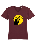 Vânător pasionat Tricou mânecă scurtă guler V Bărbat Presenter