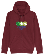 Weekend fun - pescar Hanorac cu fermoar Unisex Connector