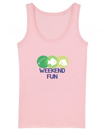 Weekend fun - pescar Cotton Pink