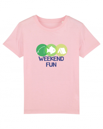 Weekend fun - pescar Cotton Pink