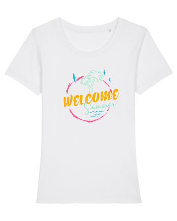 Welcome summer White