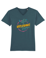 Welcome summer Tricou mânecă scurtă guler V Bărbat Presenter