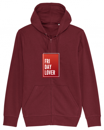Friday Lover Burgundy