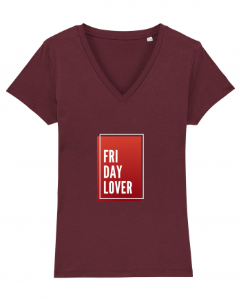 Friday Lover Burgundy