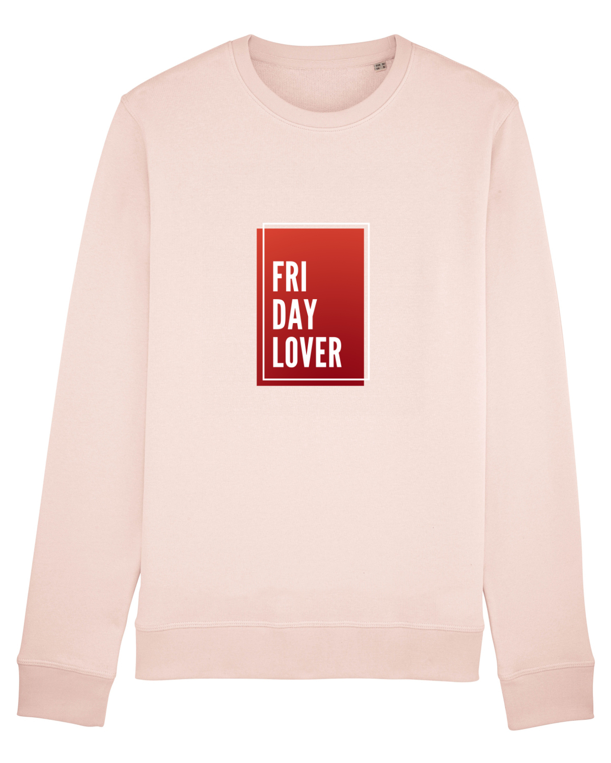 Bluză mânecă lungă Unisex Rise Candy Pink