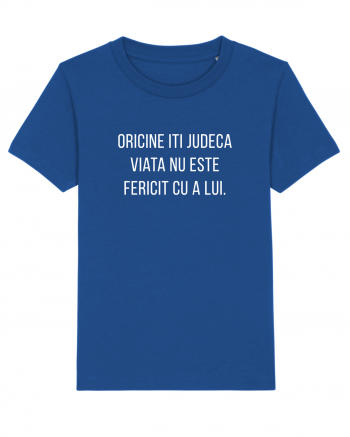 Oricine iti judeca viata Majorelle Blue